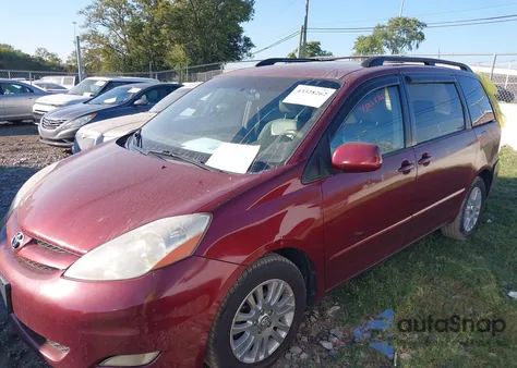 2008 Toyota Sienna Xle z USA, uszkodzony, nr VIN 5TDZK22CX8S138562